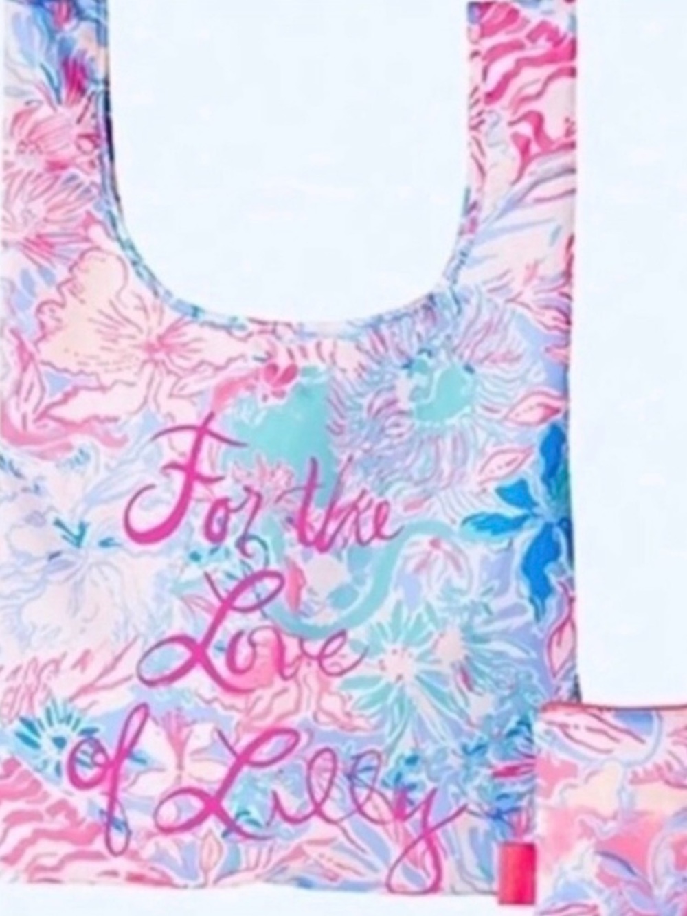 NWT Lilly Pulitzer Packable Tote with pouch